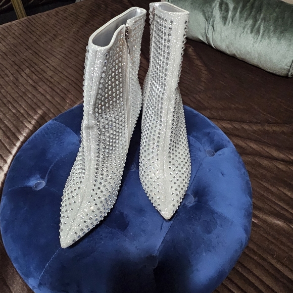 ELDITAS Stacy Rhinestone Booties - Picture 2 of 8